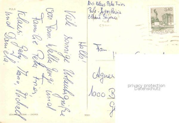 Pola Pula Croatia Bootshafen – Bild 2