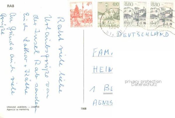 Rab Croatia Fliegeraufnahme – Bild 2