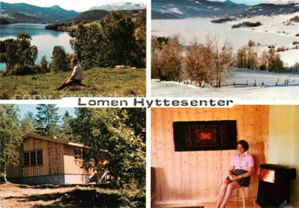 Norge Norwegen Lomen Hyttesenter Details