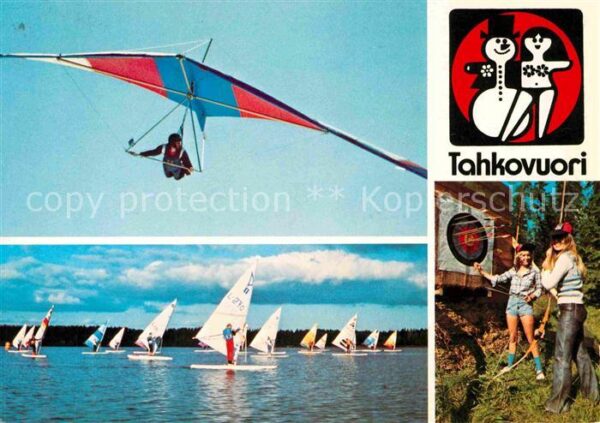Tahkovuori Segelregatta Drachenflieger Bogenschies