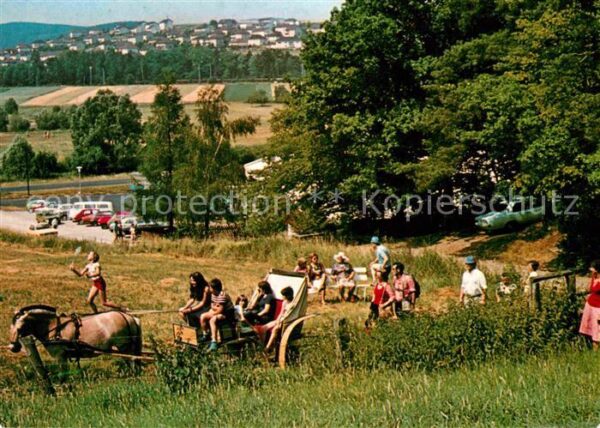 Malsfeld Panorama Pferdekutsche