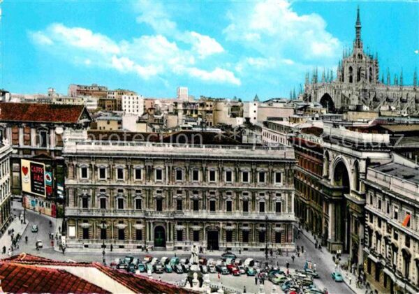Milano Piazza della Scala e Palazzo Marino