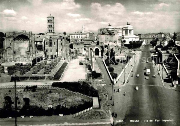 Roma Rom Via dei fori Imperiali