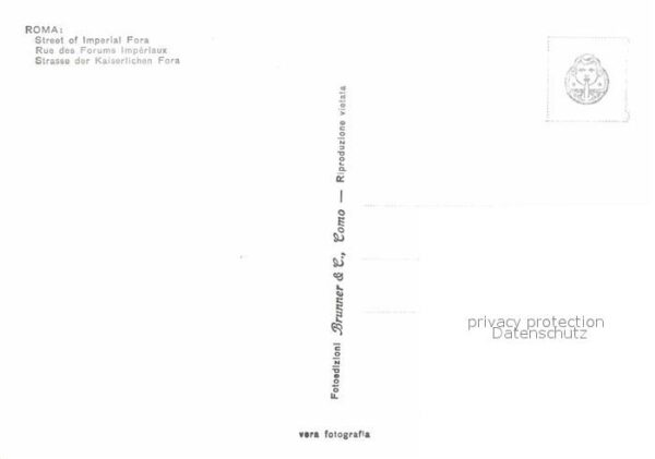 Roma Rom Via dei fori Imperiali – Bild 2