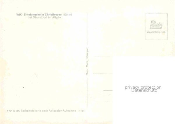 Oberstdorf VdK Erholungsheim Christlessee – Bild 2