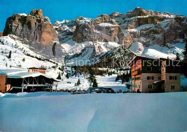 Groeden Tirol Kreuzboden Talstation Piz Seteur mit Se