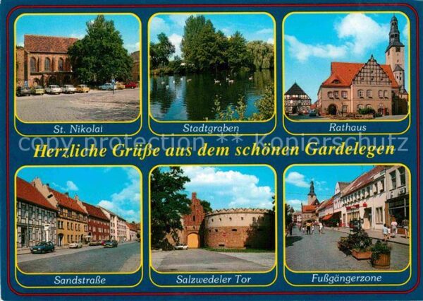 Gardelegen St Nikolai Stadtgraben Rathaus Sandstr