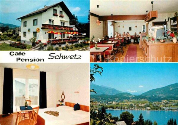 Seeboden Millstaettersee Cafe Pension Schwetz Gaststube Zimmer P