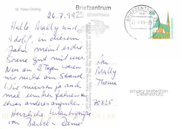 St Peter-Ording Strandpartie Altes Friesenhaus Fliegera – Bild 2