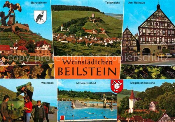 Beilstein Mosel Burgfalkner Teilansicht Rathaus Weinles