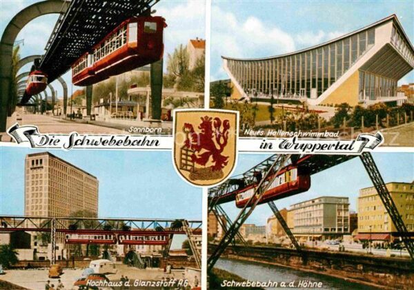 Wuppertal Schwebebahn Sonnborn Hallenschwimmbad H