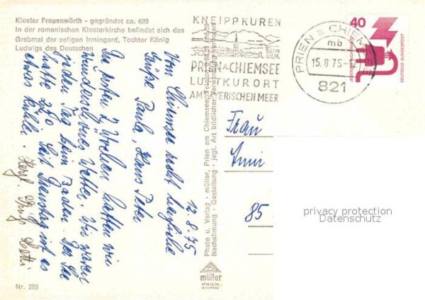 Frauenchiemsee Kloster Frauenwörth – Bild 2