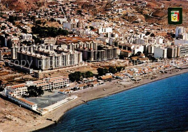Malaga Andalucia El Palo Vista aerea