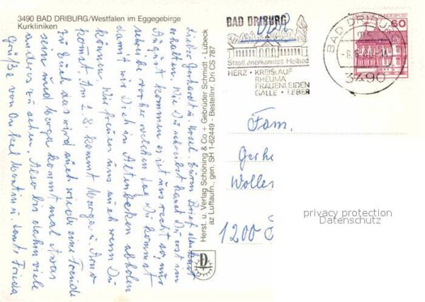 Bad Driburg Kurkliniken Fliegeraufnahme – Bild 2