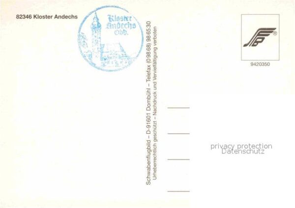 Andechs Kloster Andechs Fliegeraufnahme – Bild 2
