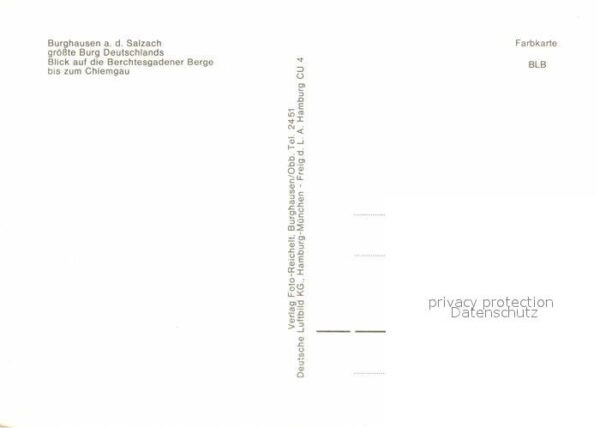 Burghausen Salzach Fliegeraufnahme – Bild 2