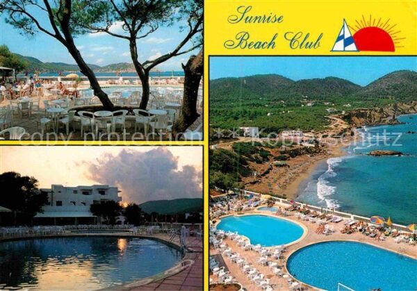 San Carlos Ibiza Sunrise Beach Club Swimmingpool Flieger