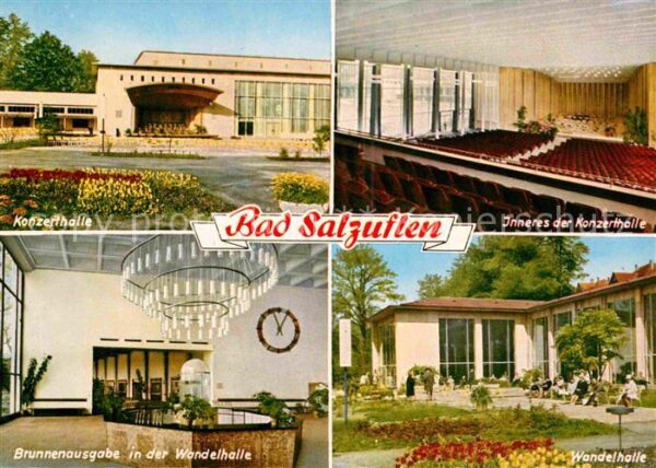 Bad Salzuflen Konzerthalle Inneres Brunnenausgabe Wan
