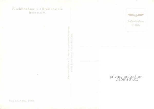 Fischbachau mit Breitenstein Fliegeraufnahme – Bild 2