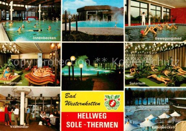 Bad Westernkotten Hellweg Sole Thermen Innenbecken Bewegu