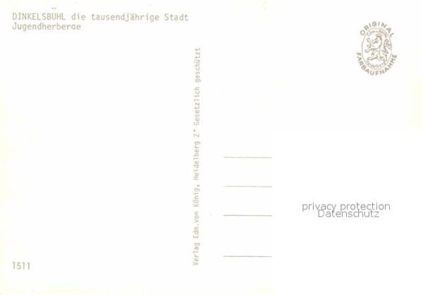 Dinkelsbuehl Jugendherberge – Bild 2