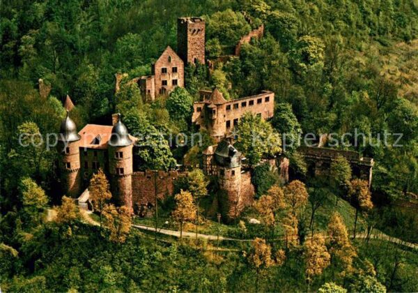 Wertheim Main Schloss Fliegeraufnahme