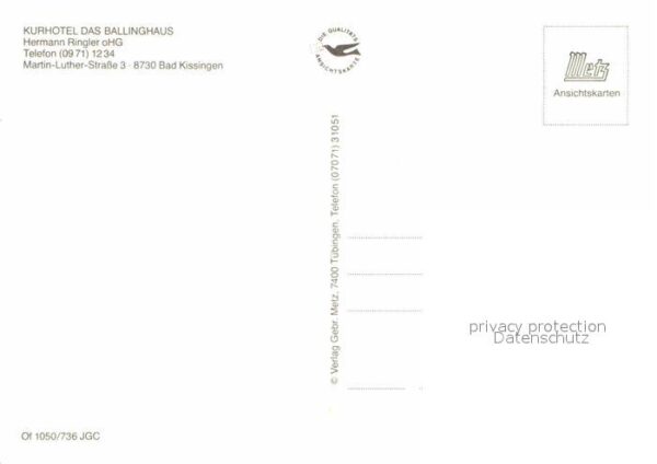 Bad Kissingen Kurhotel Das Ballinghaus Liegewiese – Bild 2