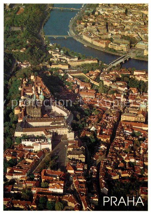 Praha Prahy Prague Fliegeraufnahme