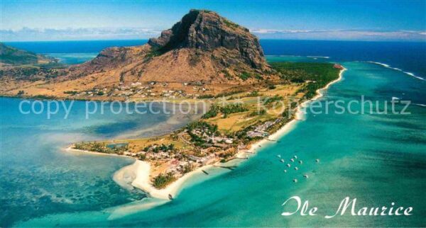 Mauritius Luftaufnahme
