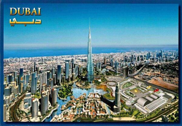 Dubai Stadtansicht Luftbild