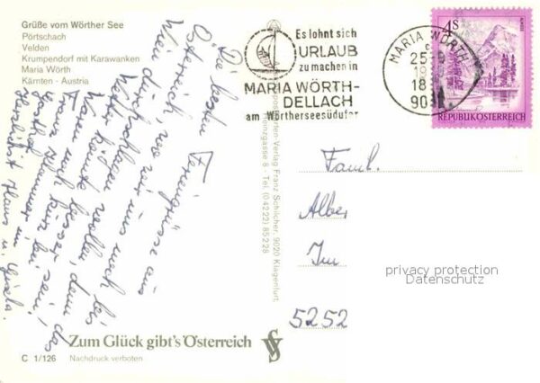 Woerthersee Velden Krumpendorf Karawanken Maria Wör – Bild 2