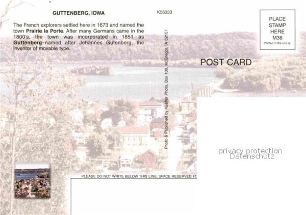 Guttenberg United States Panorama Stausee – Bild 2