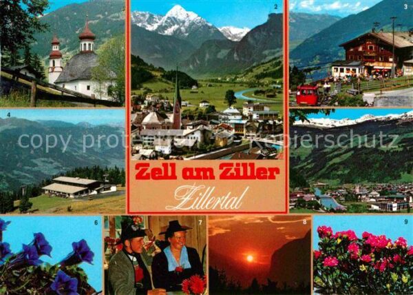 Zell Ziller Tirol Wallfahrtskirche Maria Rast Tristner Gr