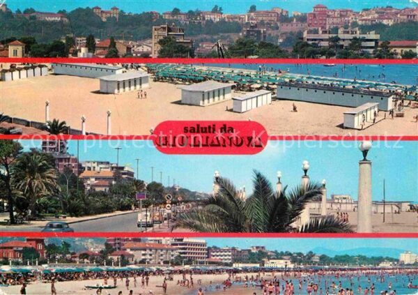 Giulianova Strand Stadtansichten