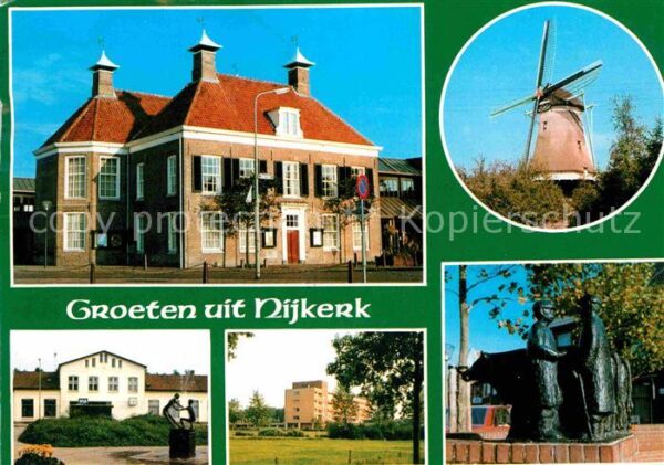 Nijkerk Windmühlen Skulpturen Denkmal