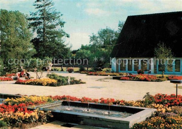Cuxhaven Doese Nordseebad Brunnenhof Kurpark