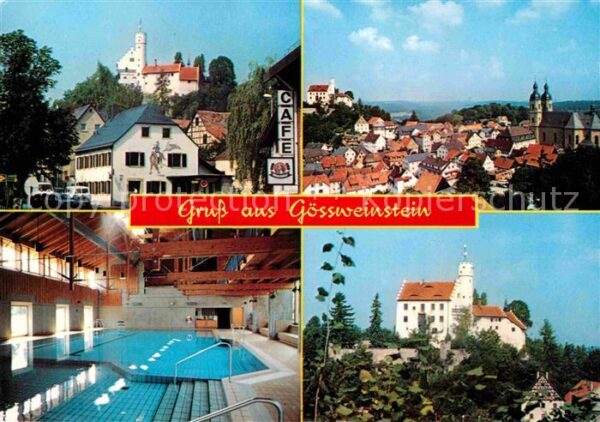 Goessweinstein Schloss Hallenba Panorama