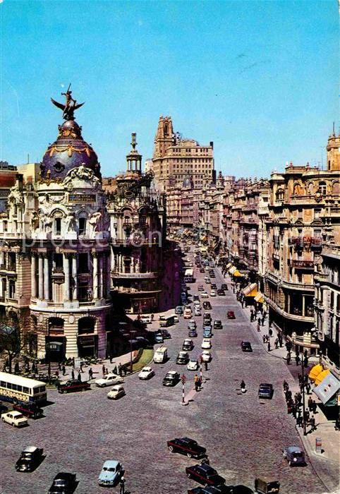 Madrid Spain Gran Via