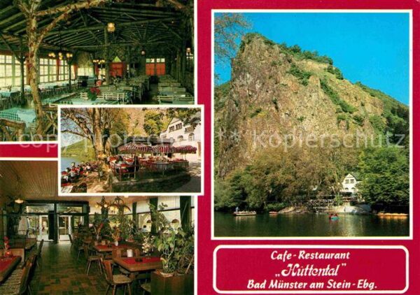 Bad Muenster Stein Ebernburg Cafe Pension Restaurant Hüttental