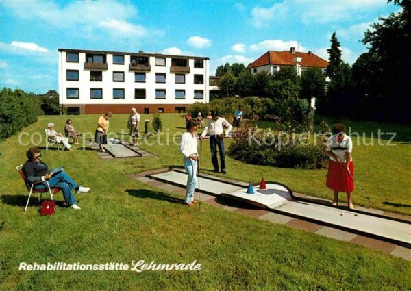 Lehmrade Rehabilitationsstätte Minigolfplatz
