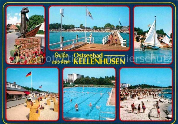 Kellenhusen Ostseebad Strand Swimmingpool Strandkörbe