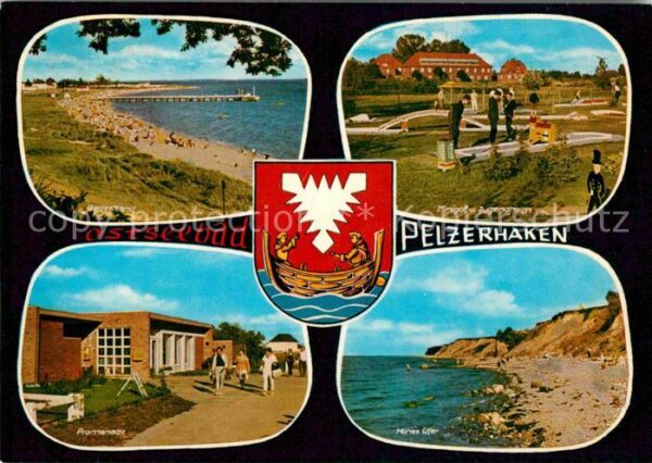 Pelzerhaken Badestrand Promenade Hohes Ufer Minigol