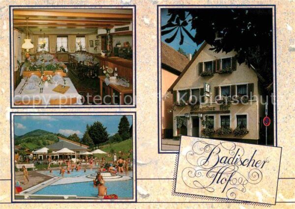 Oppenau Restaurant Badischer Hof