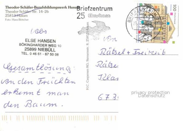 Husum Nordfriesland Theodor Schäfer Bildungswerk – Bild 2