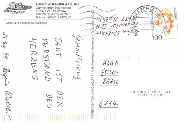 Gross Quassow Campingpark Havelberge – Bild 2