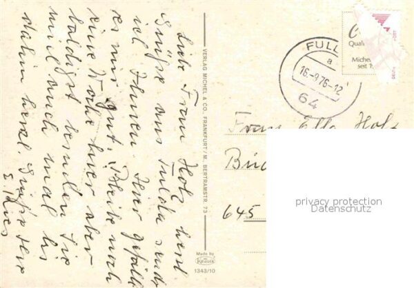 Fulda Borgiaplatz Altes Fachwerkhaus Paulusto – Bild 2