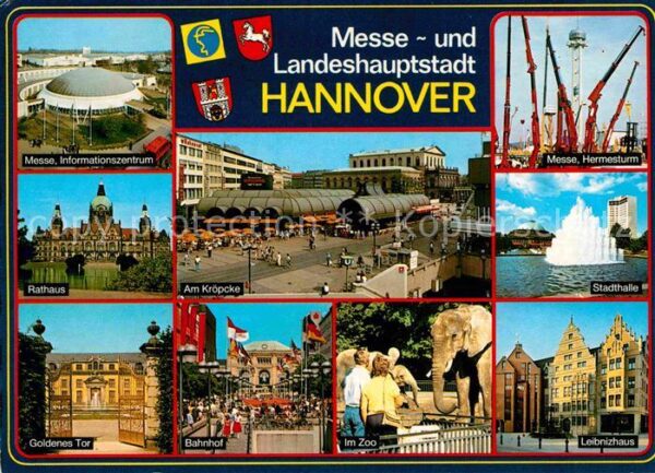 Hannover Messe Infozentrum Hermesturm Rathaus Kr