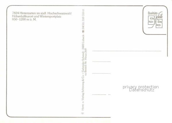Hinterzarten Kurhaus Postkutsche Panorama – Bild 2