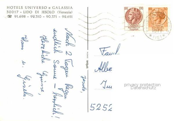 Lido di Jesolo Hotels Universo Galassia – Bild 2