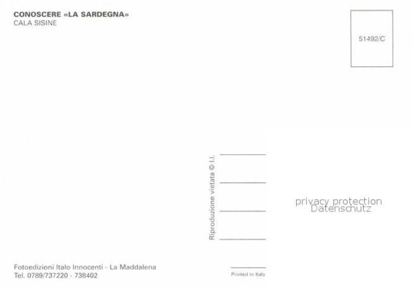 Sardegna Cala Sisine – Bild 2